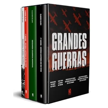 Capa do livro Biblioteca Grandes Guerras - Box com 4 Livros