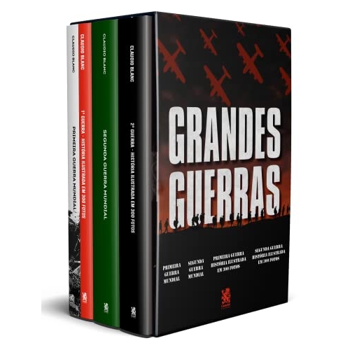 Biblioteca Grandes Guerras - Box com 4 Livros Biblioteca Grandes Guerras - Box com 4 Livros