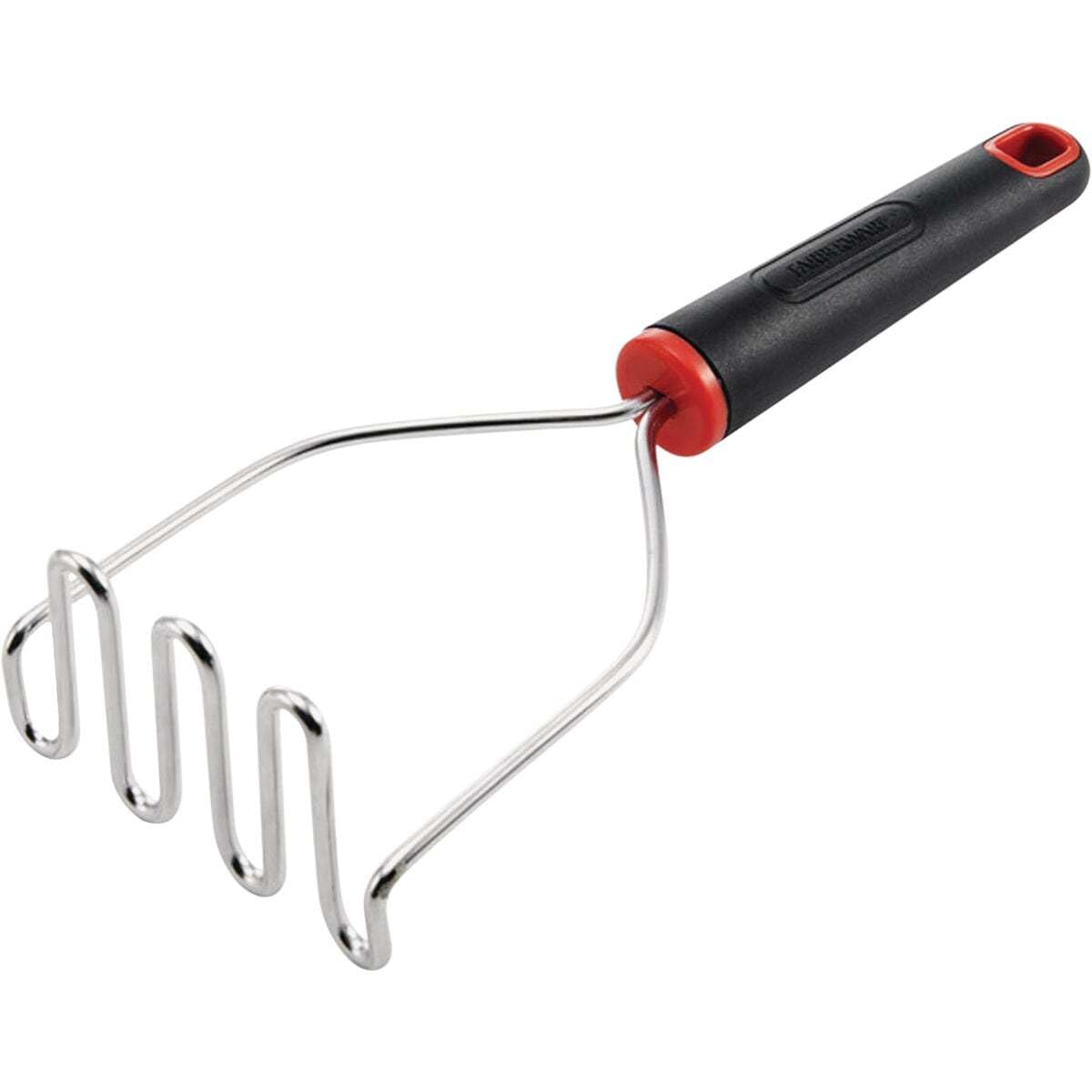 Farberware 5211649 - Masher de patatas, color negro y plateado