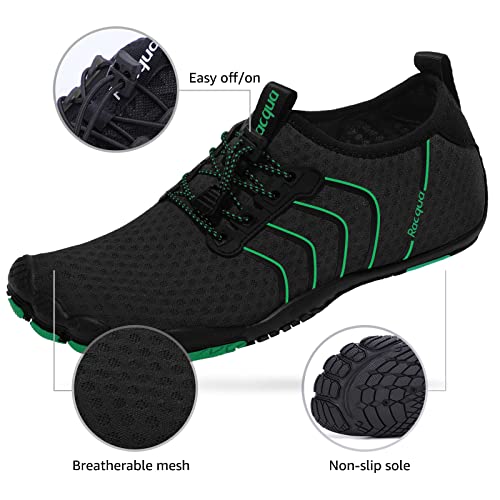 Image of Racqua Water Shoes Quick Dry Barefoot Beach Aqua Sport Swim Surf Pool Hiking Diving Walking for Men Women