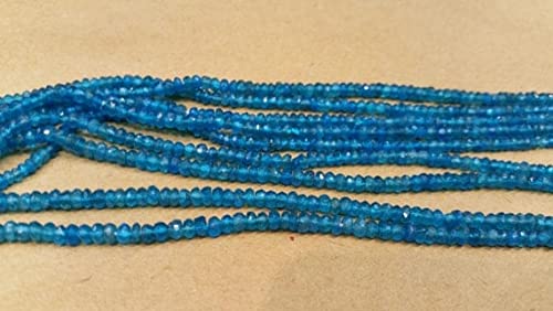 Perles apatite néon facettées pour sublimer vos bijoux bohèmes d'été