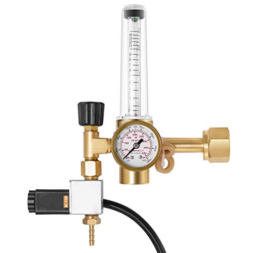 VIVOSUN Hydroponics CO2 Regulator Emitter System with Solenoid Valve Flowmeter for Grow Room Grow Tent Garden by VIVOSUN - Used condition - US$39.05