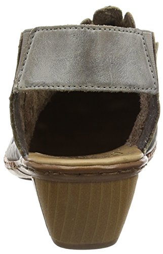 Rieker New Women's Sina 78 Pumps White Grey/White Dust 41 #TOP2