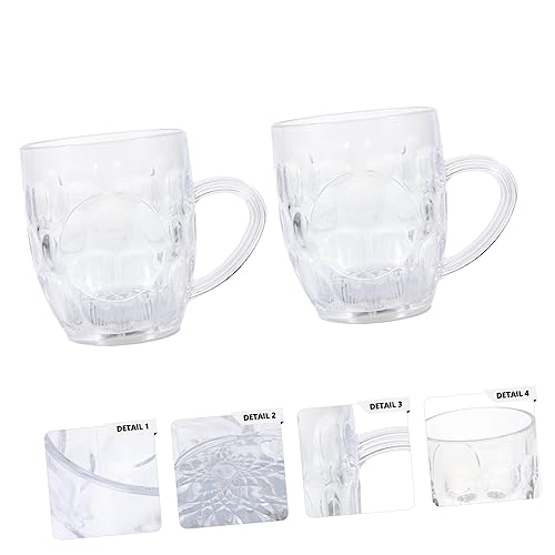 Cabilock 2 Peças Copo De Cerveja Luminescente Copo De Bebida Brilhante Copo De Bebida Iluminado Copo