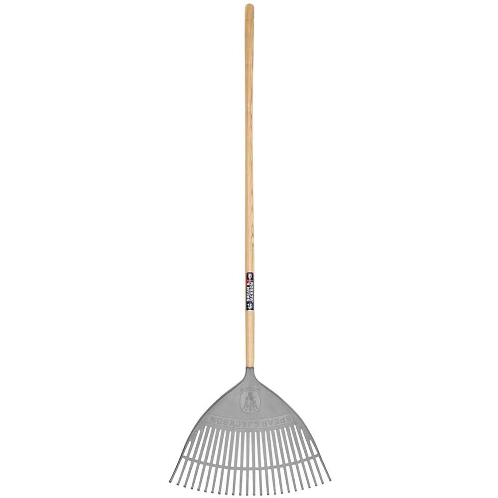 Spear & Jackson 3884WNB Rastrillo de Hojas de Plástico Neverbend con Mango de Madera