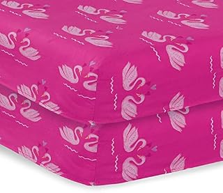 Cot Bed Easycare Fitted Sheets 2 Pack - 70 x 140CM - White