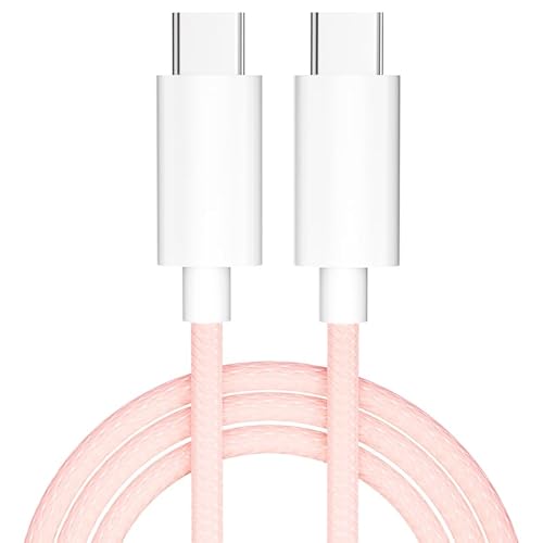 USBP[u USB-C  USB-C [dP[u 2{ Type-C 60W }[d PDΉ [dR[h iPhone 16/15 f[^] fh~ ϋv [d P[u ҂ݍ݃R[h Samsung/Note/Huawei So
