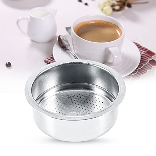 Stainless Steel Coffee 2 Cup Pressurized Filter Basket Strainer, Small and Convenient, Good Filtering Effect, Reusable - Image 3