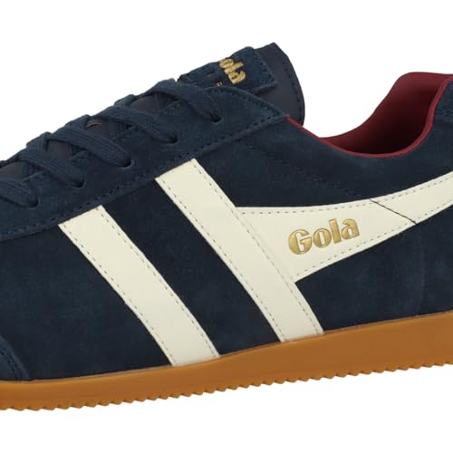 Image of Gola Equipe Suede - Sneakers for Men - Contrasting Wingflash - Heel Return - Durable Cupsole - Low Silhouette