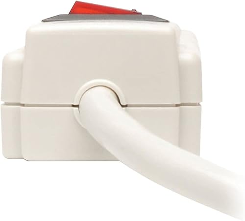 Miniatura 6 de Tripp Lite Protect It! Protector de sobretensión, 6 salidas de CA, cable de 4 pies, 790 J, gris claro