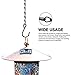 XDW-GIFTS 4-Pack 25.5 Inch Hanging Chain with Hooks for Hanging Bird Feeders, Birdbaths, Planters, Lanterns, Wind Chimes, Baskets, Billboards, Decorative Ornaments, Outdoor Indoor Use (Black)