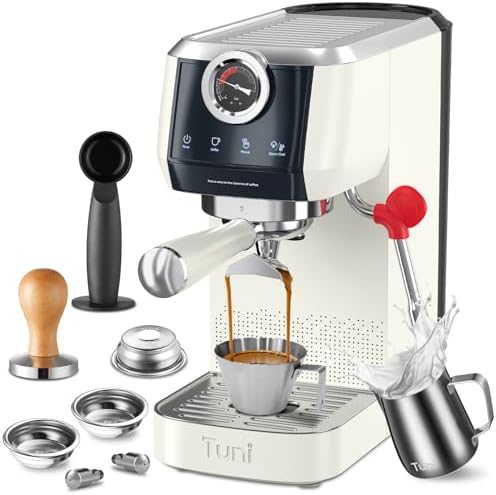 Tuni E2 58mm Espresso Machine - Dual Boiler (Immediate Milk Froth...
