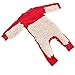 Produktbild Baby Kleidung Wischmop Strampler Reinigungsmop Overall Mädchen Jungen Jumpsuit Babykleidung zum Krabbeln - Rot + Beige, 80 cm