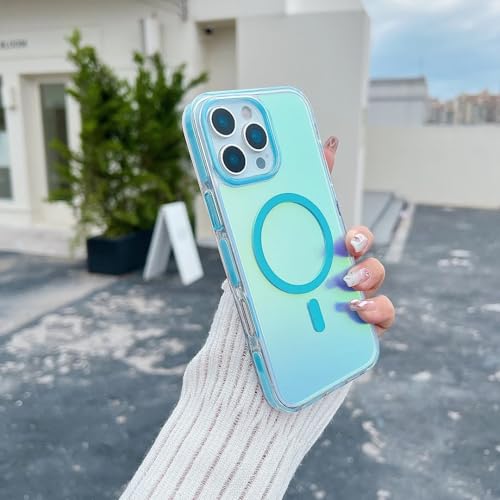 Coque magnétique iPhone 14 Plus bleu résoud la charge lente
