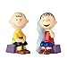 Enesco Peanuts Ceramics Linus and Charlie Brown Salt and Pepper Shakers, 3.5 Inch, Multicolor