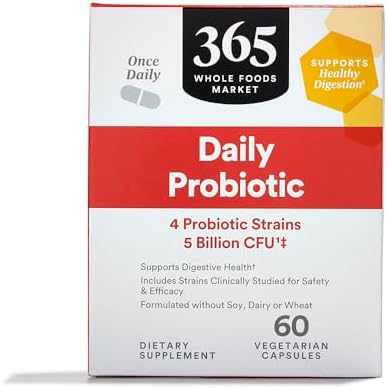 365 by Whole Foods Market, Daily Probiotic 5 Billion CFU, 60 ct