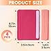 STSTR 4Pcs Nasal Cannula Ear Cushions, Breathable Oxygen Ear Protectors for Oxygen Tubing, Soft Loop Design Comfort Ear Pads for Ear Pain Relieve, Eyeglasses, Oxygen Users - Pink, 12 x 9 cm