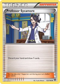 Pokemon - Professor Sycamore (122/146) - XY