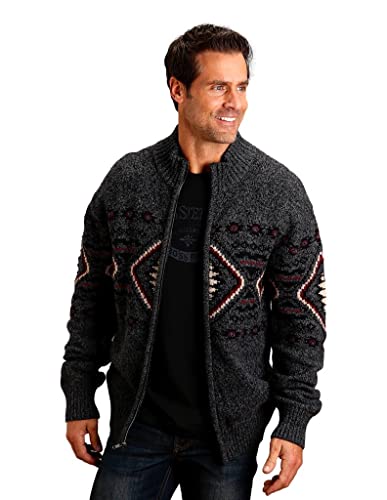 Horizontal Aztec Cardigan