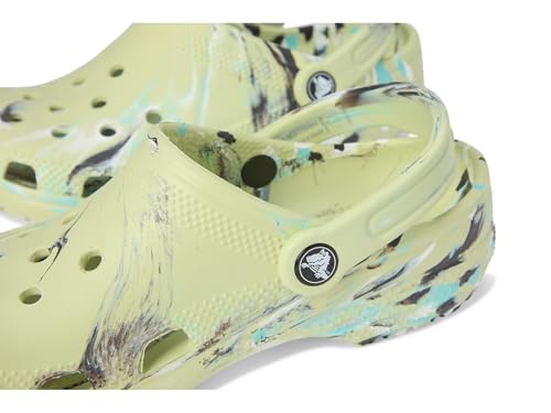 Image of Crocs Unisex-Child Classic Watercolor Marbled Clog