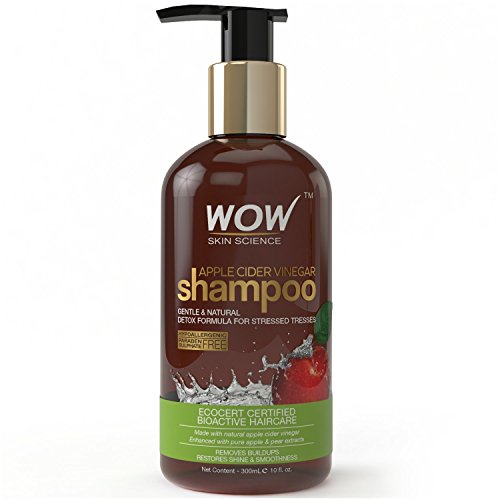 WOW Organics Apple Cider Vinegar Shampoo - 300 mL