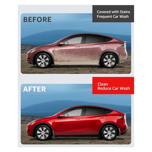 Garde-boue Tesla Model Y Juniper protège des projections de gravillons