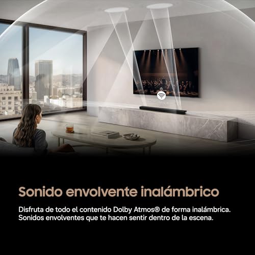 Miniatura 2 de Samsung Barra de Sonido HW-Q800H/XC -Wireless Dolby Atmos, 5.1.2ch Sound, Q-Symphony, SpaceFit Sound Pro