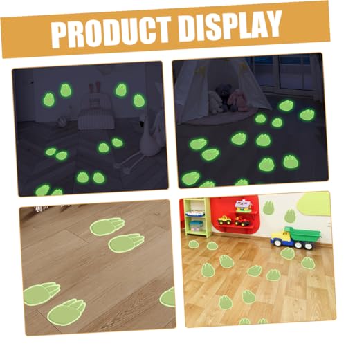 Vinilos Decorativos Huellas de Dinosaurio Luminosas 2 Hojas miniatura 7
