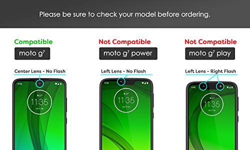 Bolsa para cinto Encased Moto G7 (2019) com clipe de coldre de ajuste seguro com fecho magnético e p