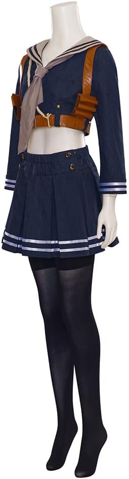 Sucker Punch Cosplay Costume Girls School Sailor Dress Suit Women's Sexy Top Skirt Uniform - Image 2