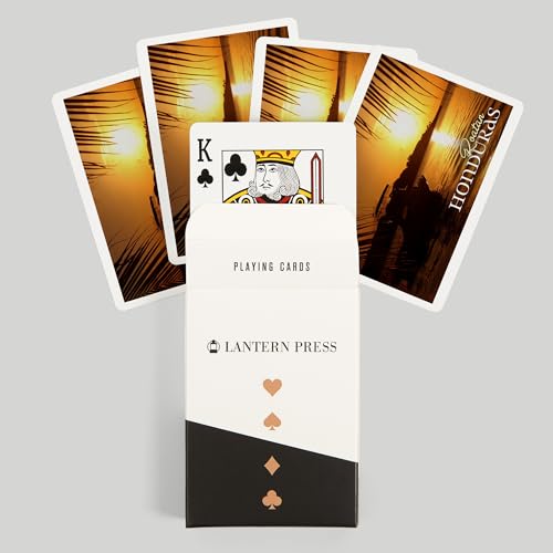 Lantern Press Roatan Honduras Baraja de 52 Cartas Poker miniatura 6