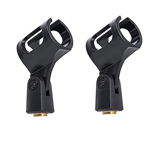 2-Pack MH4W Microphone Clips for all Handheld Transmitters such as Sm57 Sm58 Sm86 Sm87