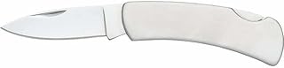 Maxam Stainless Steel Pocket Knife - Lightweight Folding Knife - 3-1/4" Blade with Safe Opening – 6 Inches When Open - Maxam