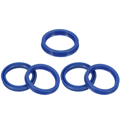 PATIKIL UN Radial Shaft Seal 30mm ID x 37mm OD x 6mm Width, 5 Pcs PU Oil Seal for Industry Bearing Shaft Pumps Piston Cylinder, Blue