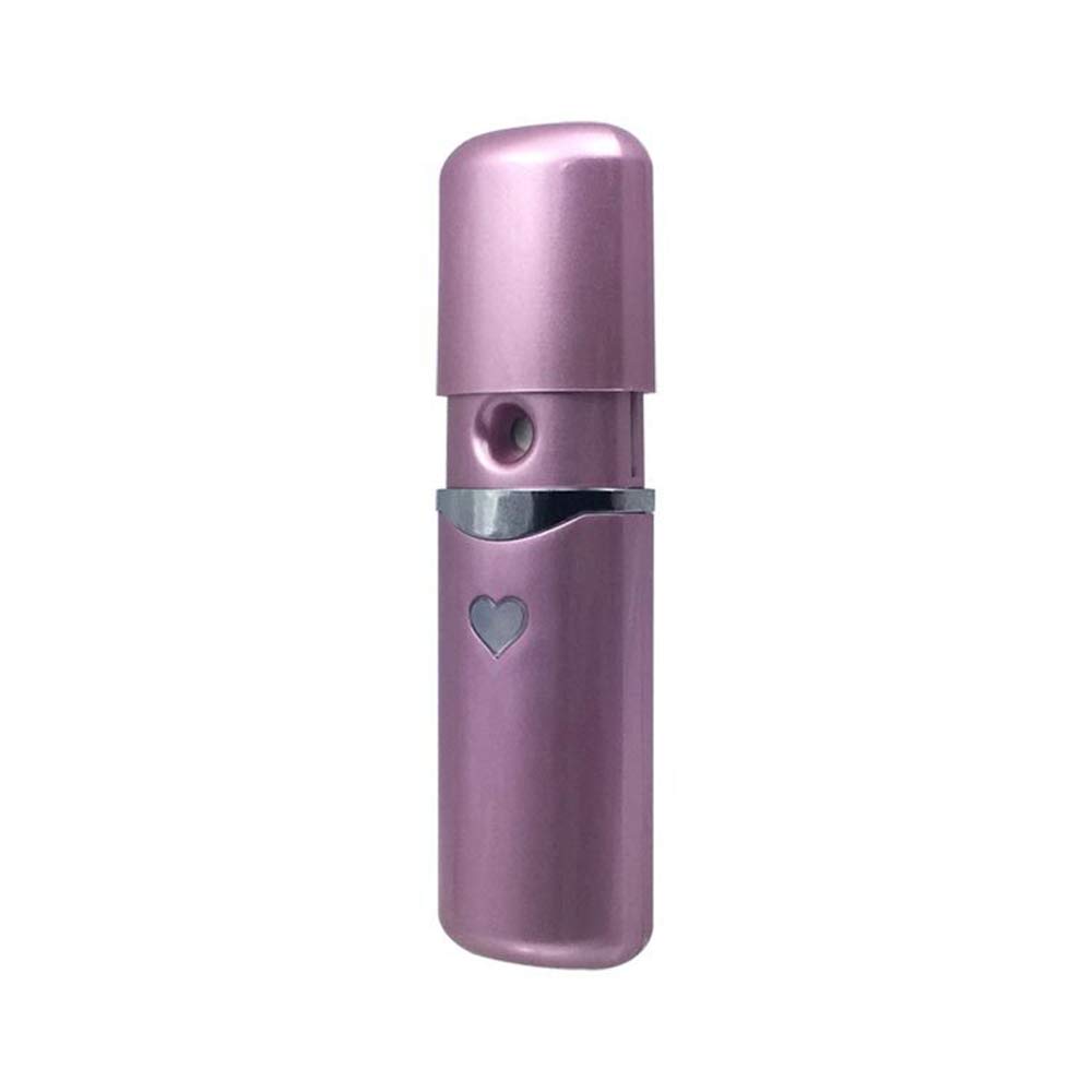 Nano Facial Brumisateur Vaporisateur Hydratant Rechargeable USB Nanomètre Visage Hydratation Pulvérisateur Portable Spray Froid Atomiseur pour Soins de la Peau, Violet