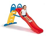 Smoby - Funny II Wellenrutsche, Große Rutsche mit Wasseranschluss, 2 Meter lang, mit Rutschauslauf, für Kinder ab 2 Jahren, Exklusiv
