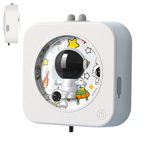 Dispensador automático de jabón | Contenedor de loción astronauta de 350 ml, dispensador de espuma recargable sin contacto – para baño, fregadero, cocina, hotel, restaurante, niños adultos, hombres y
