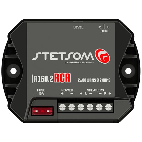 Amplificador Digital Stetsom 160W 2 Canais 2 Ohms