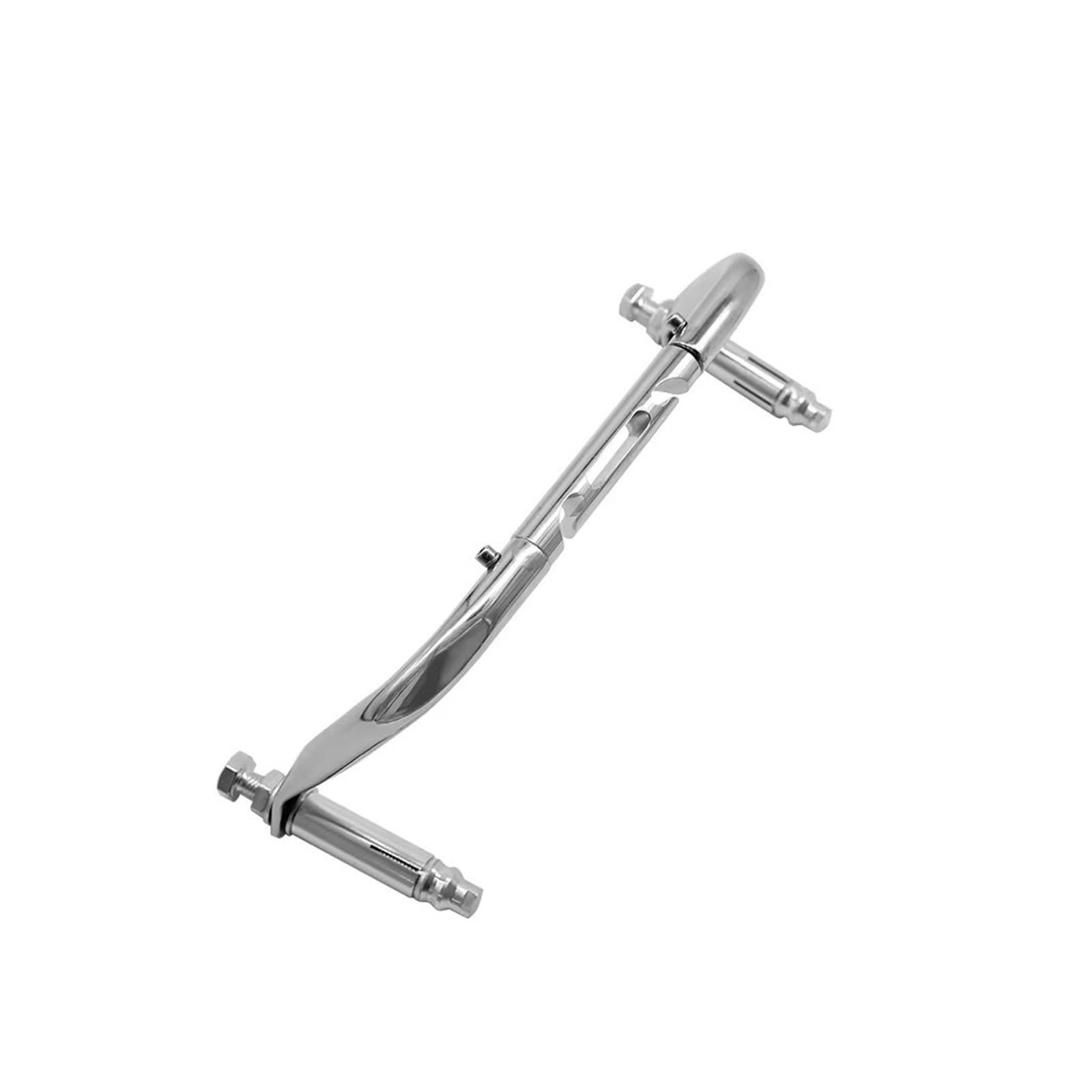 for Vespa for Piaggio for GTS300 Motorcycle Multifunctional Lever Child Safety Navigation Bracket Plate(Silver)