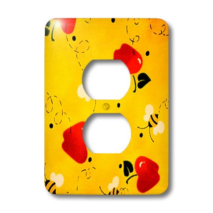 Un Apple A Day double prise de courant lsp_17122_6 deco murale