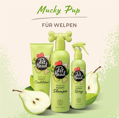 Pet Head Puppy Shampoo, Mucky Puppy Shampoo for Puppies, 90213A, Green, 300 ml (1er Pack)