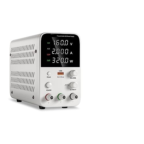 vO}uDCd Adjustable DC power supply 30V 10A 60V 5A Lab Power Source Stabilized Power Supply Voltage Regulator Switch 220V (Co