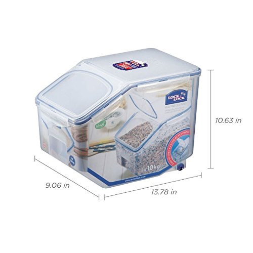 Buy LOCK & LOCK Rice Food Storage Container With Flip-top lids 10K ...