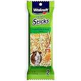 Vitakraft Crunch Sticks Popped Grains & Honey Flavor Guinea Pig Treat (2 Sticks), 2.5 oz