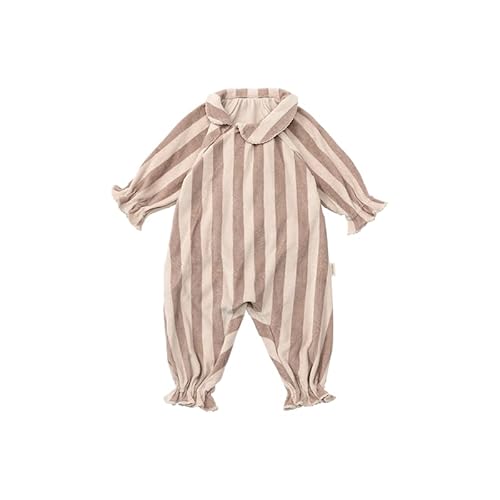 [MARLMARL] ナイトウエア collon pink stripe 出産祝い ギフト ベビー服 パジャマ (70cm)