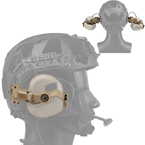 Casques tactiques Earmor AQzxdc adaptateur rail ARC et rails latéraux OPS-Core