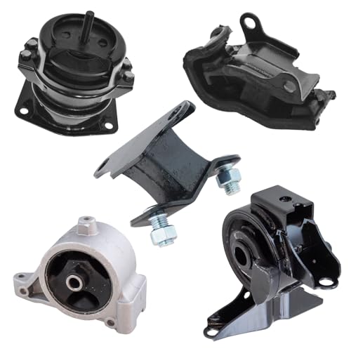 TRQ Engine & Transmission Mount Kit for Honda Pilot (5 pieces)