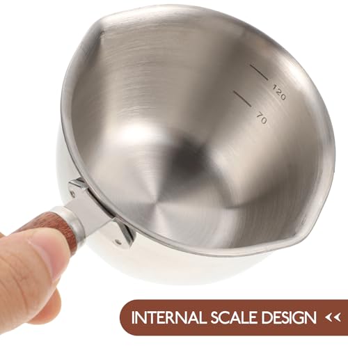 Cacerola pequeña de cocina de 120ml ideal para desayunos y salsas 4