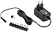 Produktbild Poppstar Universal Netzteil 3/4,5/5 / 6/7,5/9 / 12 V 1A (1000mA) und 8 Adapter-Stecker, LED, 150cm