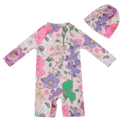 Image of UMELOK Baby Girl Swimsuit Infant UPF 50+ Bathing Suit Size Months